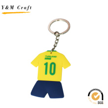 2016 Newest Ome Soft PVC Rubber T-Shirt Key Chain